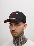 Бейсболка MITCHELL NESS арт. 5HSSSH22020-CBUBLCK Chicago Bulls MLB (черный)